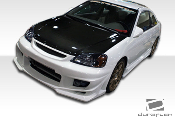 2001-2003 Honda Civic 2DR Duraflex Bomber Body Kit - 4 Piece