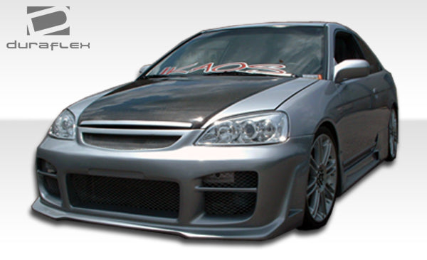 2001-2003 Honda Civic 2dr / 4DR Duraflex R34 Front Bumper Cover - 1 Piece