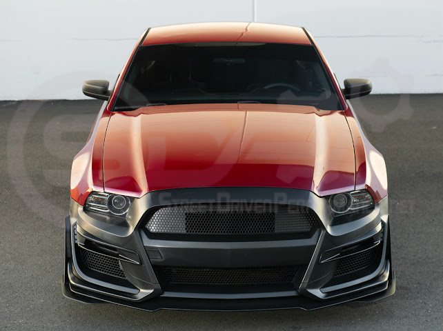 2010-2014 FORD MUSTANG | S550 GT500 STYLE FRONT BUMPER REPLACEMENT