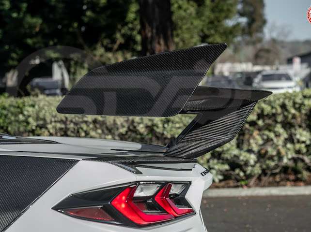 2020-UP CORVETTE C8 | ZR1 STYLE REAR WING SPOILER