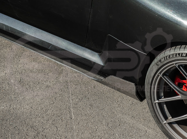 2023-Up BMW G87 M2 | TR Style CARBON FIBER Side Skirts Rocker Panel Extension Ground Effects