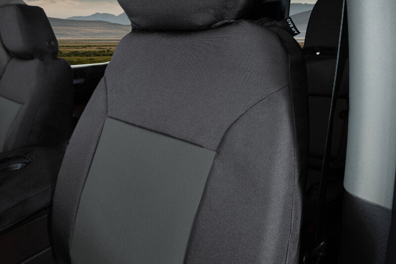 Covercraft 19-24 Subaru Ascent Endura PrecisionFit Custom Front Row Seat Covers - Black/Charcoal