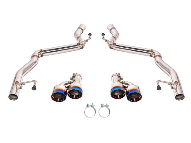 2024-PRESENT FORD MUSTANG S650 GT | AXLE BACK QUAD TIPS EXHAUST