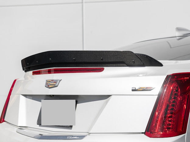 2016-2019 ATS-V COUPE  | Wickerbill Trunk Spoiler Wing Carbon Fiber
