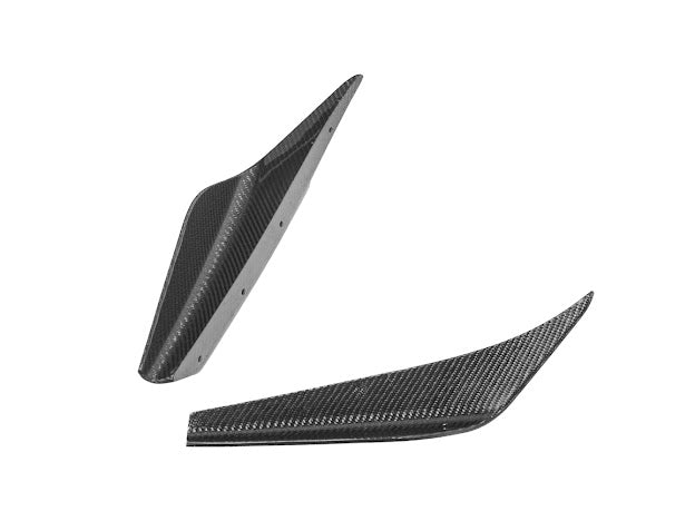 2020-Up Toyota GR Supra A90 A91 | SDP Performance Style CARBON FIBER Front Bumper Canard Splitter (Pair)