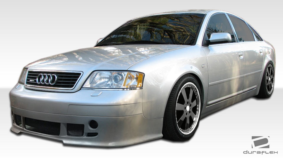 1998-2004 Audi A6 C5 Duraflex Type A Side Skirts Rocker Panels - 2 Piece (S)