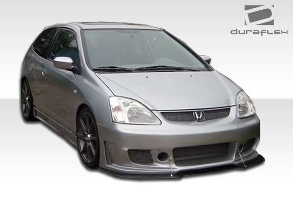 2002-2005 Honda Civic Si HB Duraflex B-2 Front Bumper Cover - 1 Piece