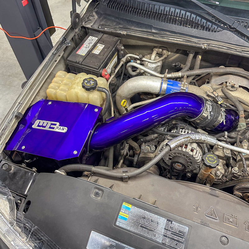 Wehrli 01-04 Duramax LB7 4in Intake Kit w/ Air Box Stage 2 - Bengal Gray