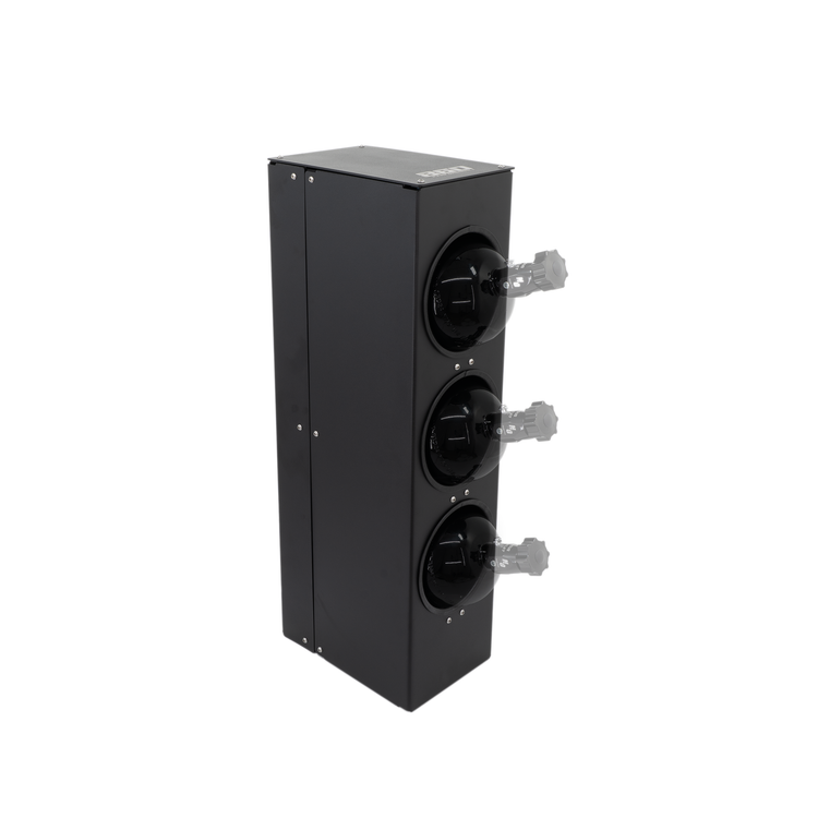 860 Performance Trailer Mount Bottle Holder - Stacked - 3x 10lb Bottles