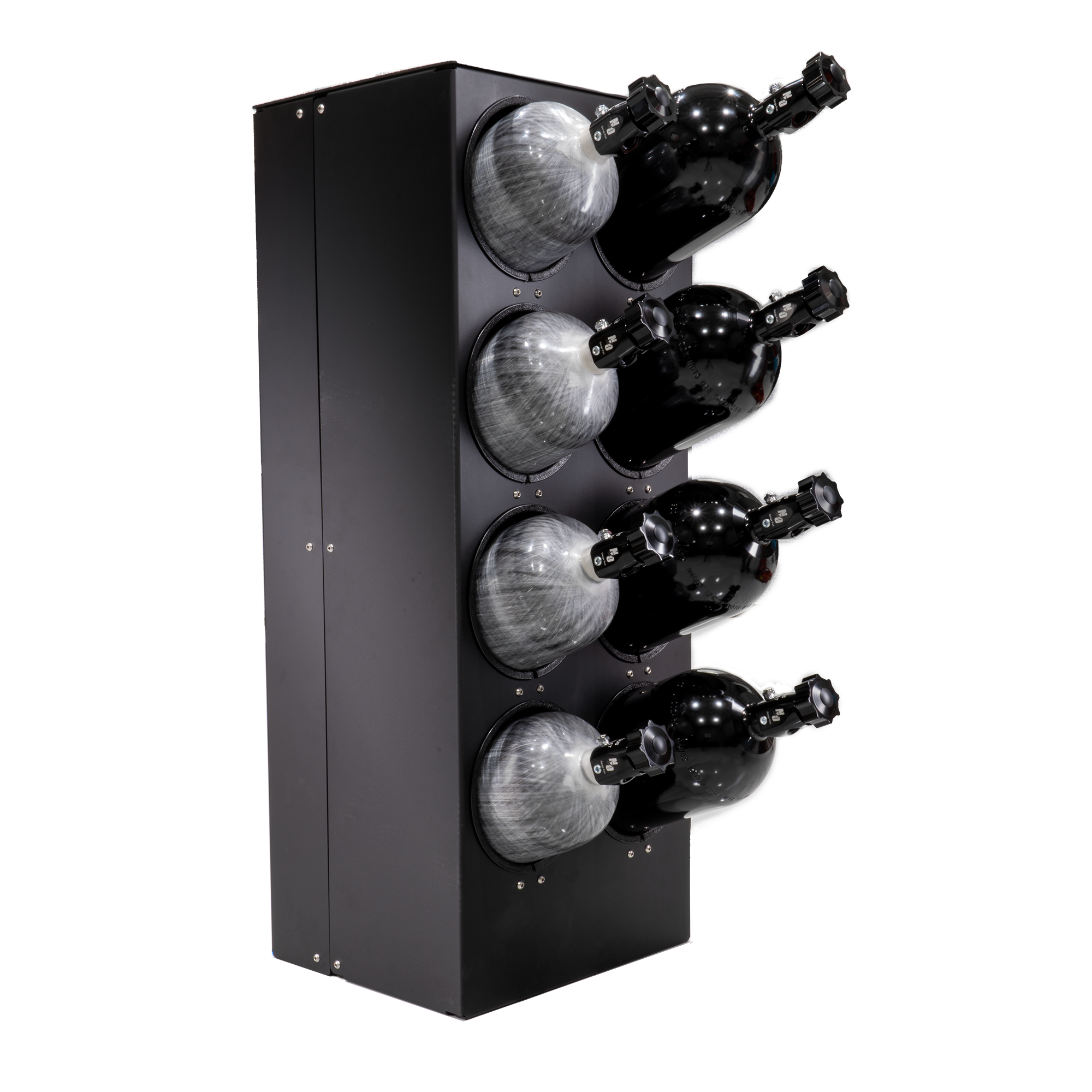 860 Performance Trailer Mount Nitrous Bottle Holder - 8x 12lb or 15lb Bottles