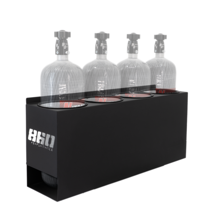 860 Performance 12lb Carbon Bottle Holder - 4 Bottles