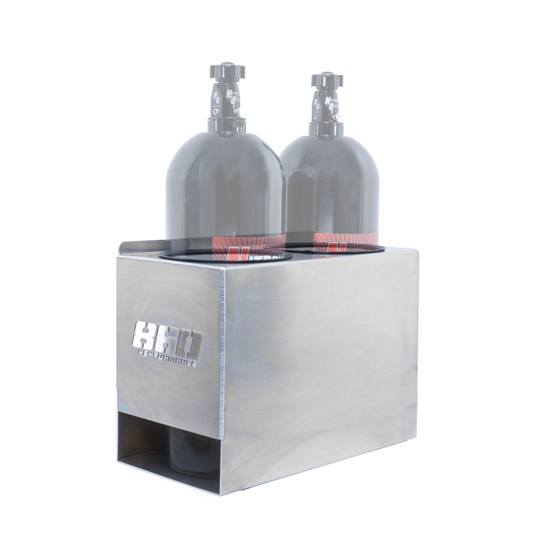 860 Performance 20lb Bottle Holder - 2 Bottles/Raw Finish