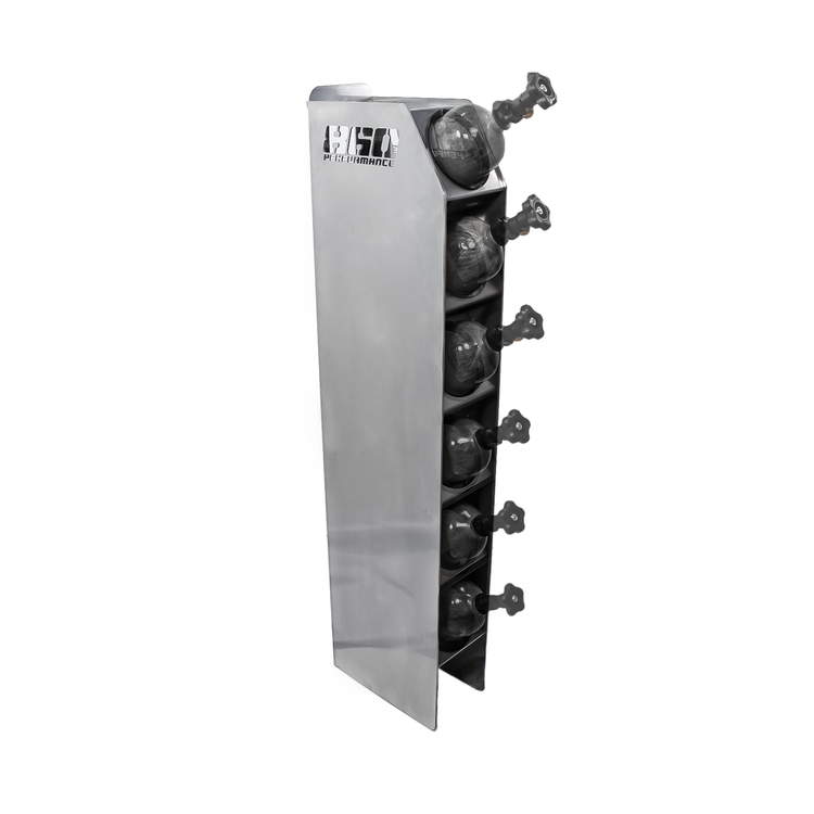 4.5lb Composite Bottle Rack - 6 Bottles/Raw Finish