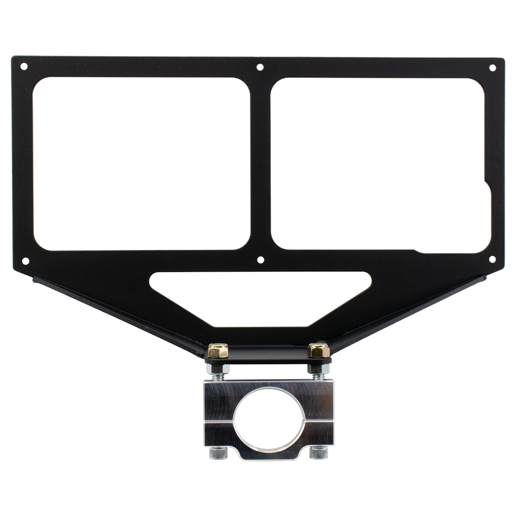860 Performance Steering Column Digital Dash Mount - Holley 12.3" Digital Dash (1-1/4" Column)
