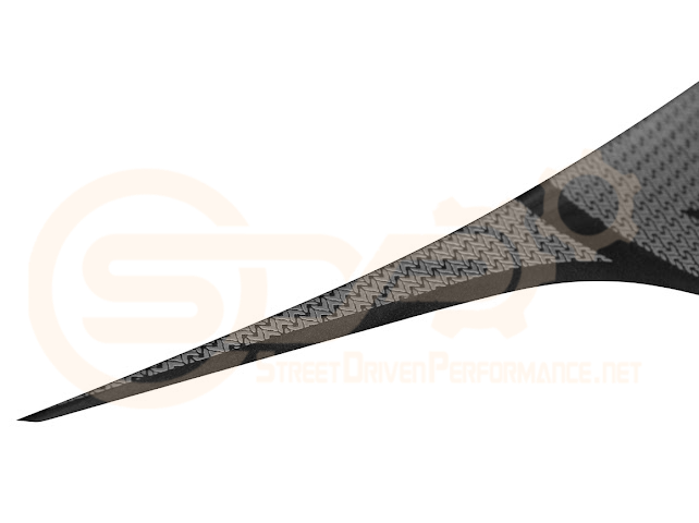 2020-UP CORVETTE C8 BRONZE ACCENT HOOD RACING STRIPE DECAL