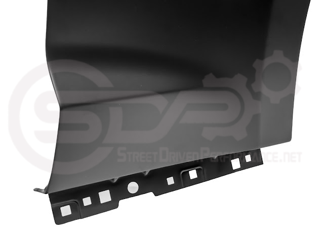 2018-2023 Ford Mustang S550 | GTD Style Primed Black Front Side Vented Fenders