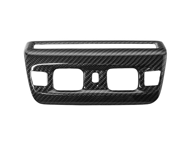 2020+ CHEVROLET CORVETTE C8 CARBON FIBER ROOF READING LIGHT CONTROL PANEL TRIM COVER