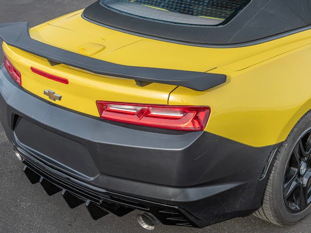 2016-Up 6th Gen Camaro - "ZL1 Performance Package" Rear Trunk Wing Wickerbill Spoiler - for all models