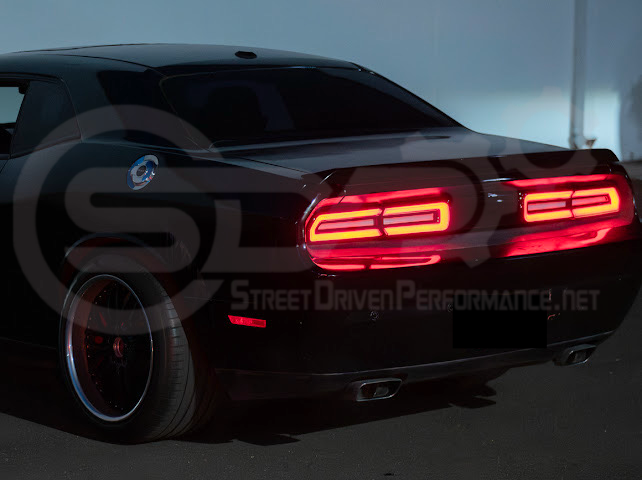 2008-2014 Dodge Challenger | Facelift Sequential Signal LED Smoke Rear Taillights Pair