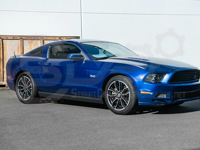 2010-2014 FORD S197 MUSTANG | GT500 STYLE SIDE SKIRTS EXTENSION PAIR ROCKER PANELS GROUND EFFECTS