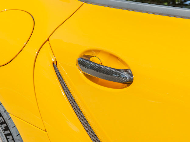 2020-Up Toyota GR Supra A90 A91 | Factory Style CARBON FIBER Side Door Handle Cover (Pair)