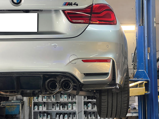 2015-2020 BMW F80 M3 F82 / F83 M4 | 2.5" PIPING W/ 3.5 " QUAD TIPS AXLE BACK EXHAUST