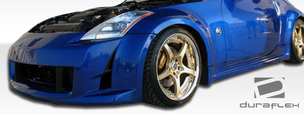 2003-2008 Nissan 350Z Z33 Duraflex AM-S Side Skirts Rocker Panels - 2 Piece