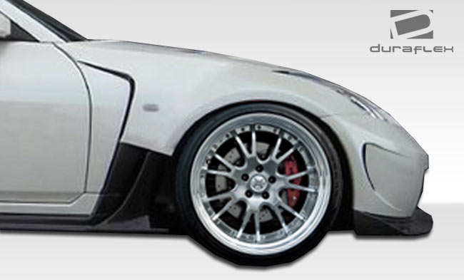 2003-2008 Nissan 350Z Z33 Duraflex AM-S Wide Body Front Fenders - 4 Piece