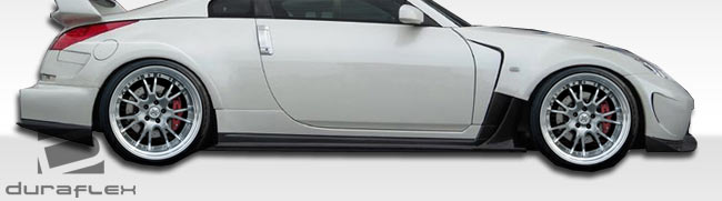 2003-2008 Nissan 350Z Z33 Duraflex AM-S Wide Body Kit - 11 Piece