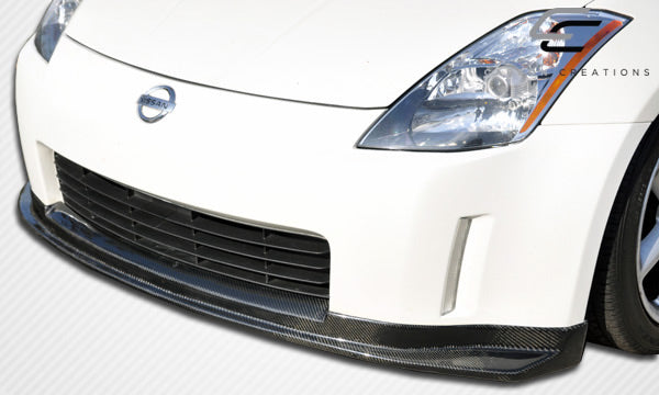 2003-2005 Nissan 350Z Z33 Carbon Creations N-1 Front Lip Under Spoiler Air Dam - 1 Piece