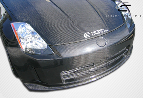 2003-2008 Nissan 350Z Z33 Carbon Creations N-1 Front Bumper Cover - 1 Piece