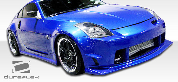 2003-2008 Nissan 350Z Z33 Duraflex Spirit Side Skirts Rocker Panels - 2 Piece