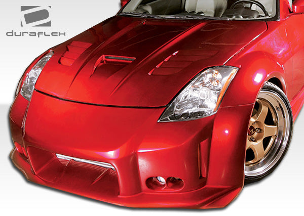 2003-2008 Nissan 350Z Z33 Duraflex Vader 3 Wide Body Front Bumper Cover - 1 Piece