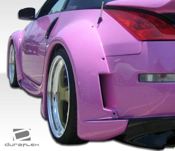 2003-2008 Nissan 350Z Z33 2DR Duraflex Vader 3 Wide Body Kit - 9 Piece