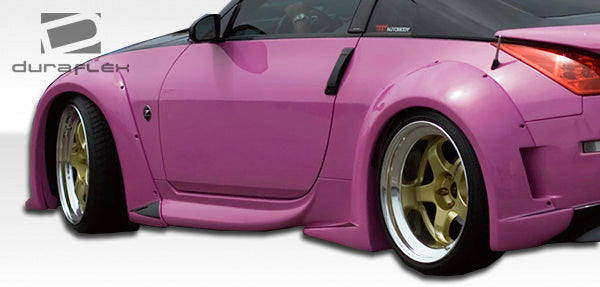 2003-2008 Nissan 350Z Z33 2DR Duraflex Vader 3 Wide Body Kit - 9 Piece
