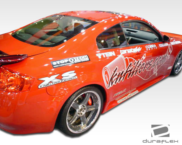 2003-2007 Infiniti G Coupe G35 Duraflex GT Competition Side Skirts Rocker Panels - 2 Piece