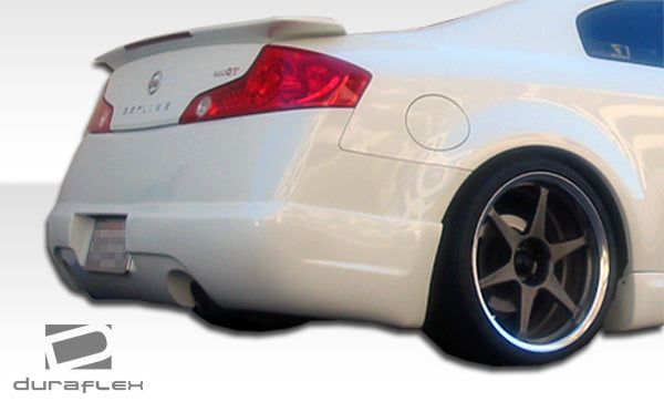 2003-2007 Infiniti G Coupe G35 Duraflex I-Spec Rear Lip Under Spoiler Air Dam - 1 Piece