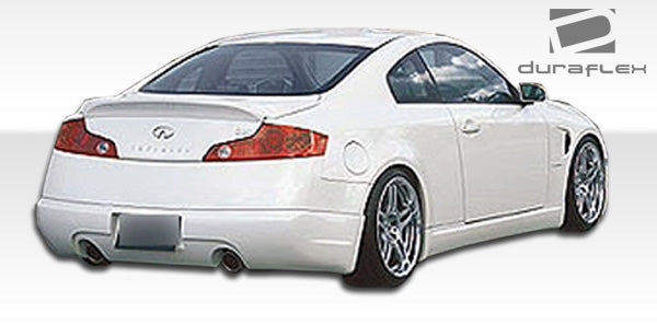 2003-2007 Infiniti G Coupe G35 Duraflex I-Spec Rear Lip Under Spoiler Air Dam - 1 Piece