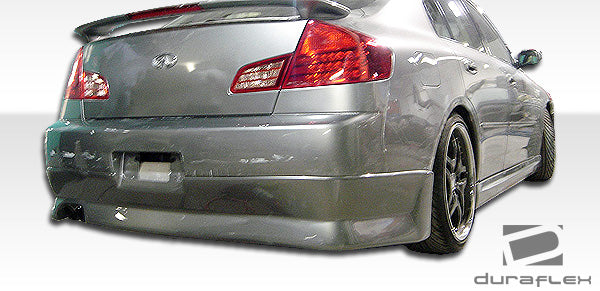 2003-2004 Infiniti G Sedan G35 Duraflex GT Competition Rear Lip Under Spoiler Air Dam - 1 Piece