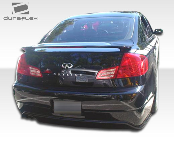2003-2004 Infiniti G Sedan G35 Duraflex Sigma Rear Lip Under Spoiler Air Dam - 1 Piece