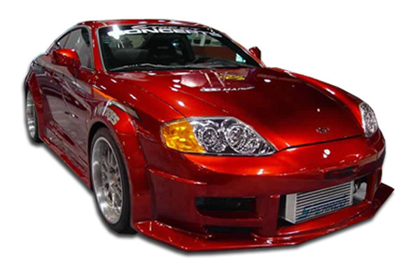 2003-2006 Hyundai Tiburon Duraflex Poison Flared Front Bumper Cover - 1 Piece (S)