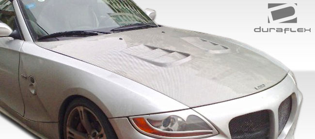 2003-2008 BMW Z4 Duraflex GTR Look Hood - 1 Piece (S)