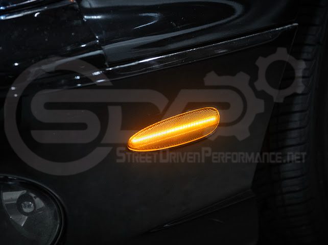 2004-2006 Pontiac GTO | Front Clear / Red / or Black Lens Amber Light LED Side Markers Pair