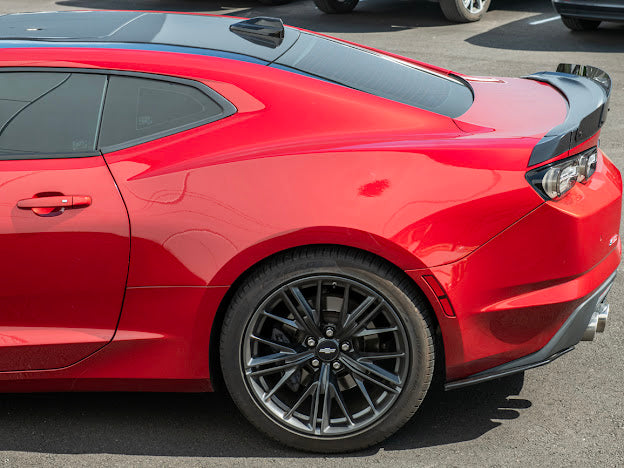 2016+ 6TH GEN CAMARO SS & ZL1 REAR WING SMOKE TINTED WICKERBILL WING SPOILER