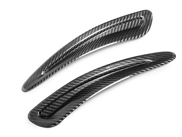 2020-Up Toyota GR Supra A90 A91 | SDP Performance Style CARBON FIBER Front Hood Duct Vent Cover (Pair)
