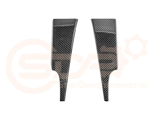2015-2023 FORD MUSTANG S550 | CARBON FIBER  DASHBOARD LOWER TRIM COVER PAIR