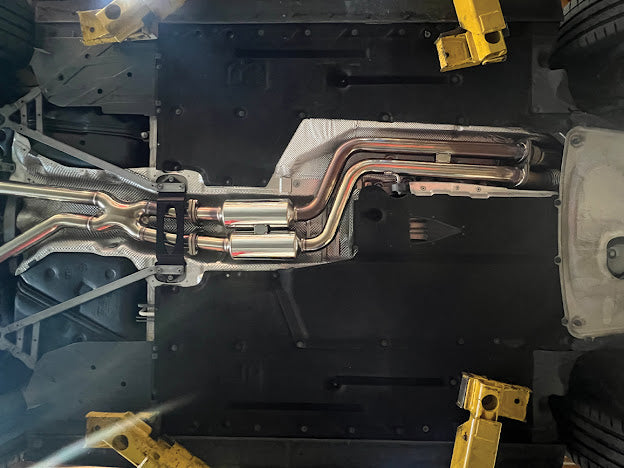 2015-2019 BMW F80 M3 & F82 / F83 M4 | RESONATED MID PIPE EXHAUST