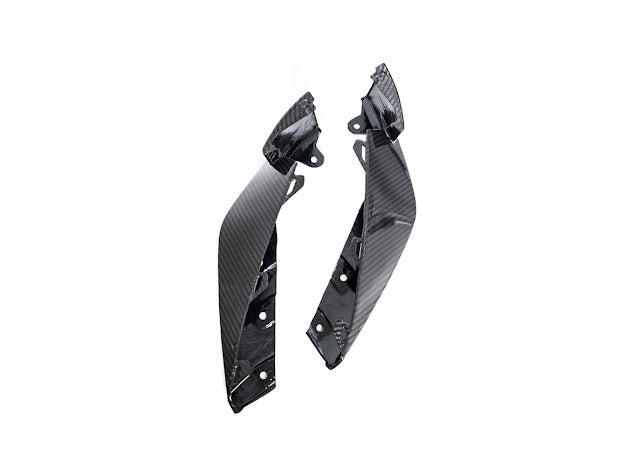 2021-UP BMW G82 / G83 M4 | M-PERFORMANCE STYLE CARBON FIBER FRONT SIDE LIP SPLITTER GROUND EFFECTS