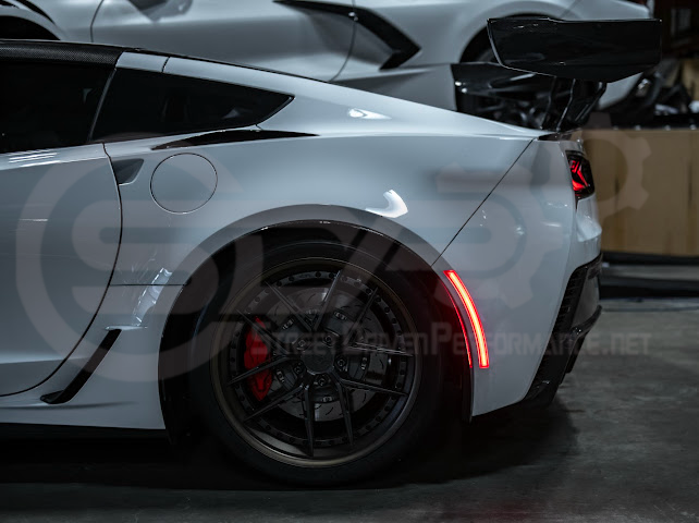 2014-2019 Chevrolet Corvette C7 | Factory Style Front & Rear LED Side Marker Lights Pair