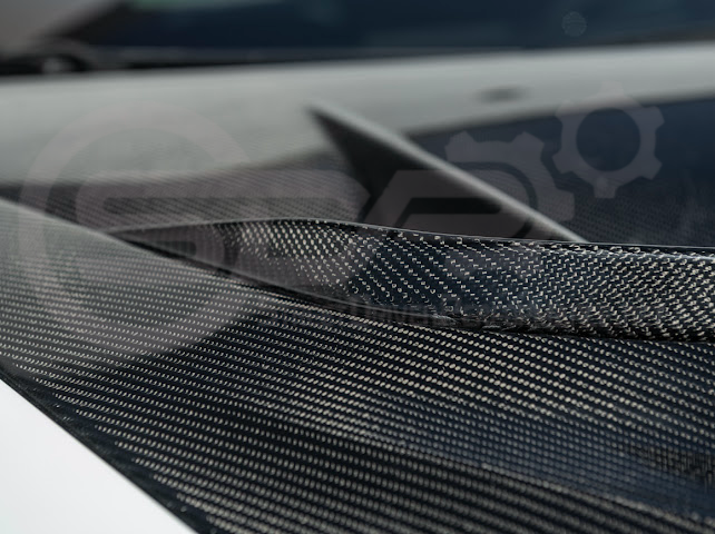 2020-PRESENT CHEVROLET CORVETTE C8 | ZR1 REPLICA STYLE DOUBLE SIDED CARBON FIBER FRONT VENTED HOOD